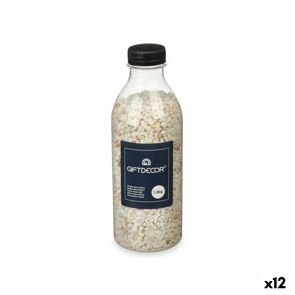 Pietre Decorative Marmo Bianco 1,2 kg (12 Unità)