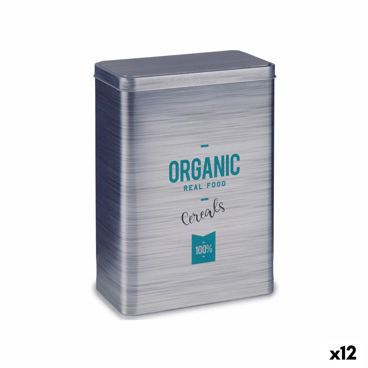 Dispenser di Cereali Organic 12 x 24,7 x 17,6 cm (12 Unità)