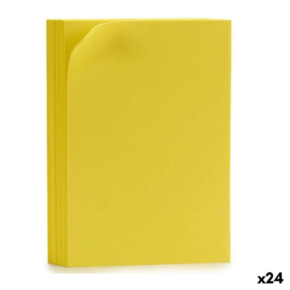 Gomma Eva Giallo 30 x 2 x 20 cm (24 Unità)