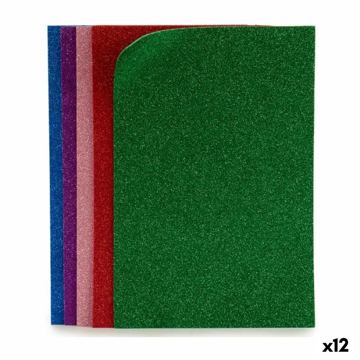 Gomma Eva Multicolore Porporina 65 x 0,2 x 45 cm (12 Unità)