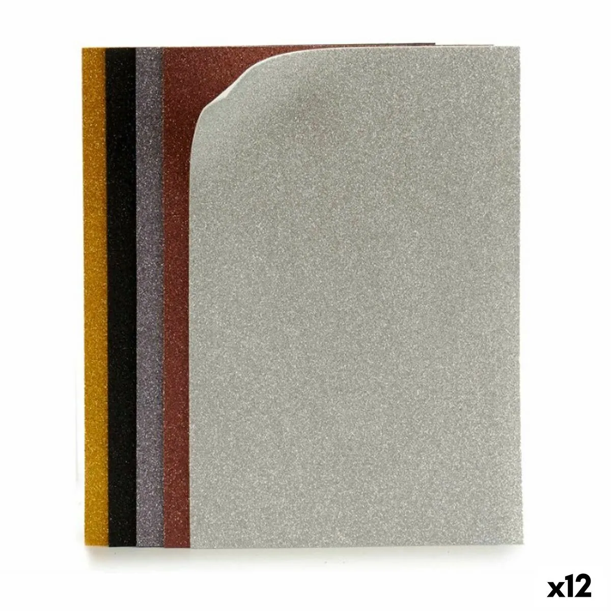 Gomma Eva Multicolore Porporina 65 x 0,2 x 45 cm (12 Unità)