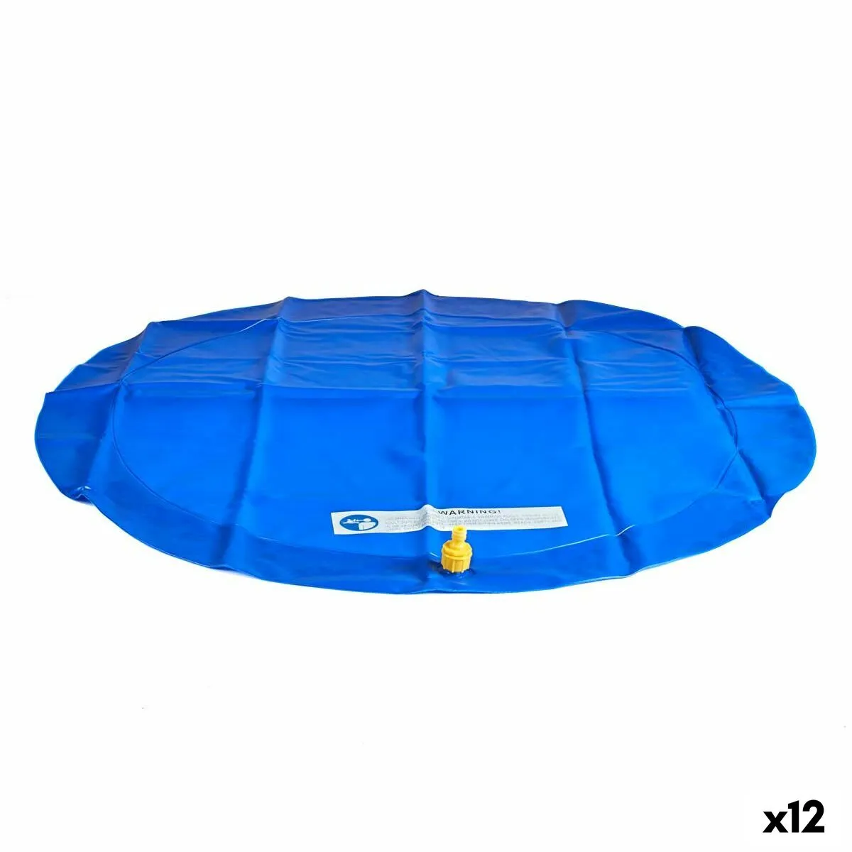 Tappeto per cani Spruzzatore Ø 98 cm Azzurro PVC (12 Unità)