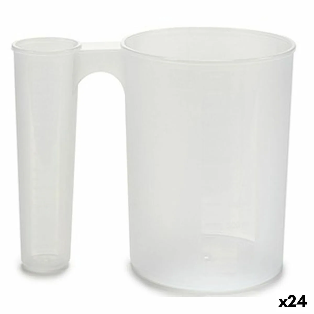 Caraffa Dosatrice 1,2 L Plastica Doppia (24 Unità)