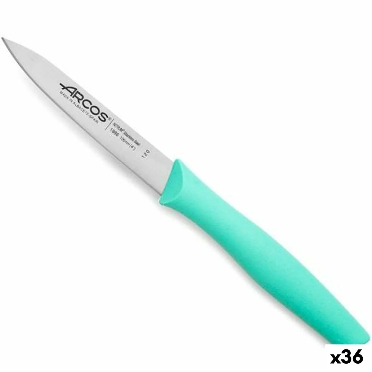 Coltello Arcos Verde Menta Acciaio inossidabile polipropilene (36 Unità)