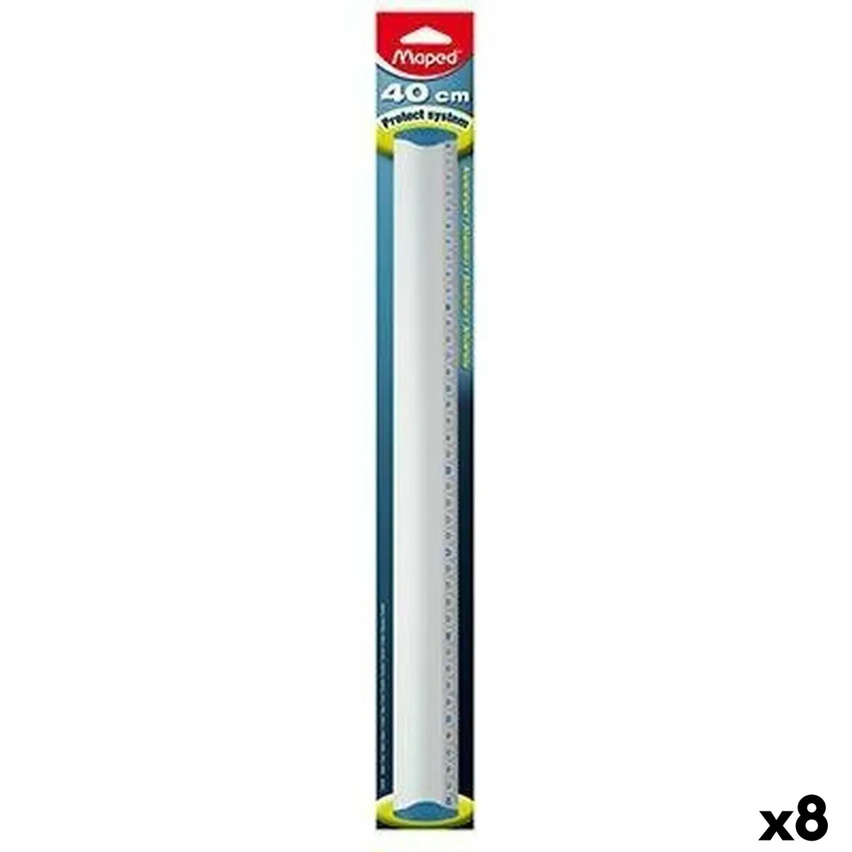 Righello Maped Alluminio 40 cm (8 Unità)