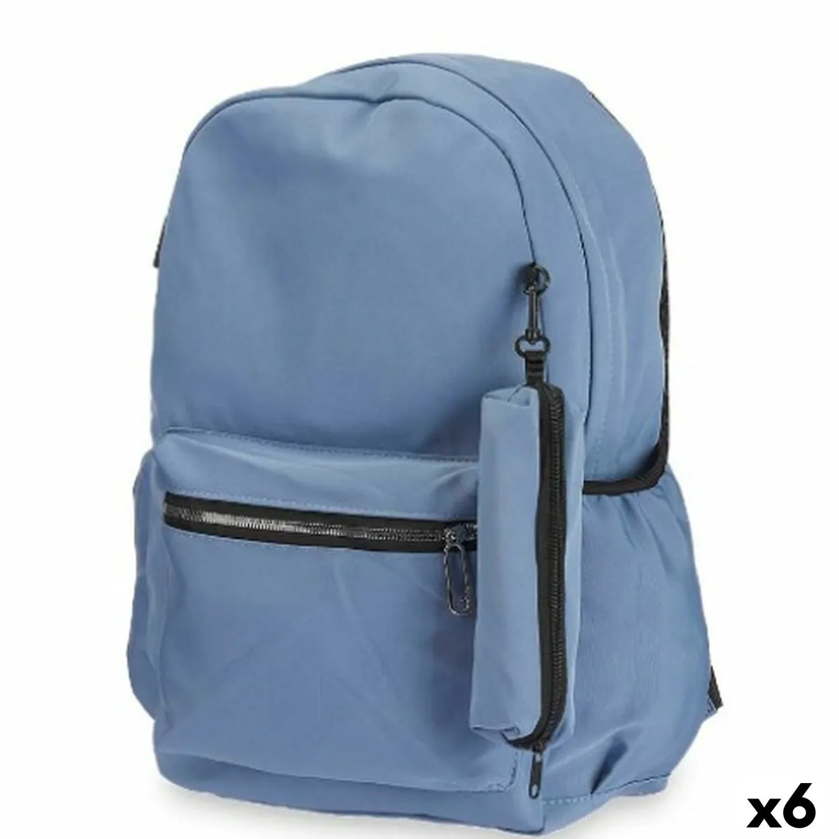 Zaino Scuola Azzurro 37 x 50 x 7 cm (6 Unità)