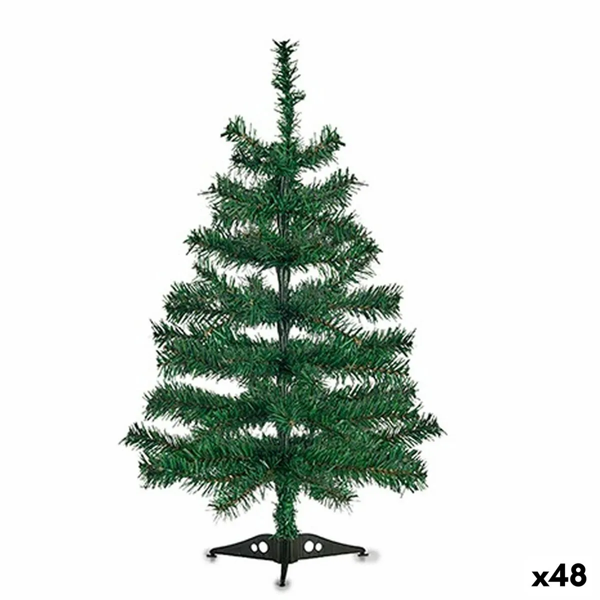 Albero di Natale Verde Metallo Plastica 30 x 30 x 60 cm (48 Unità)