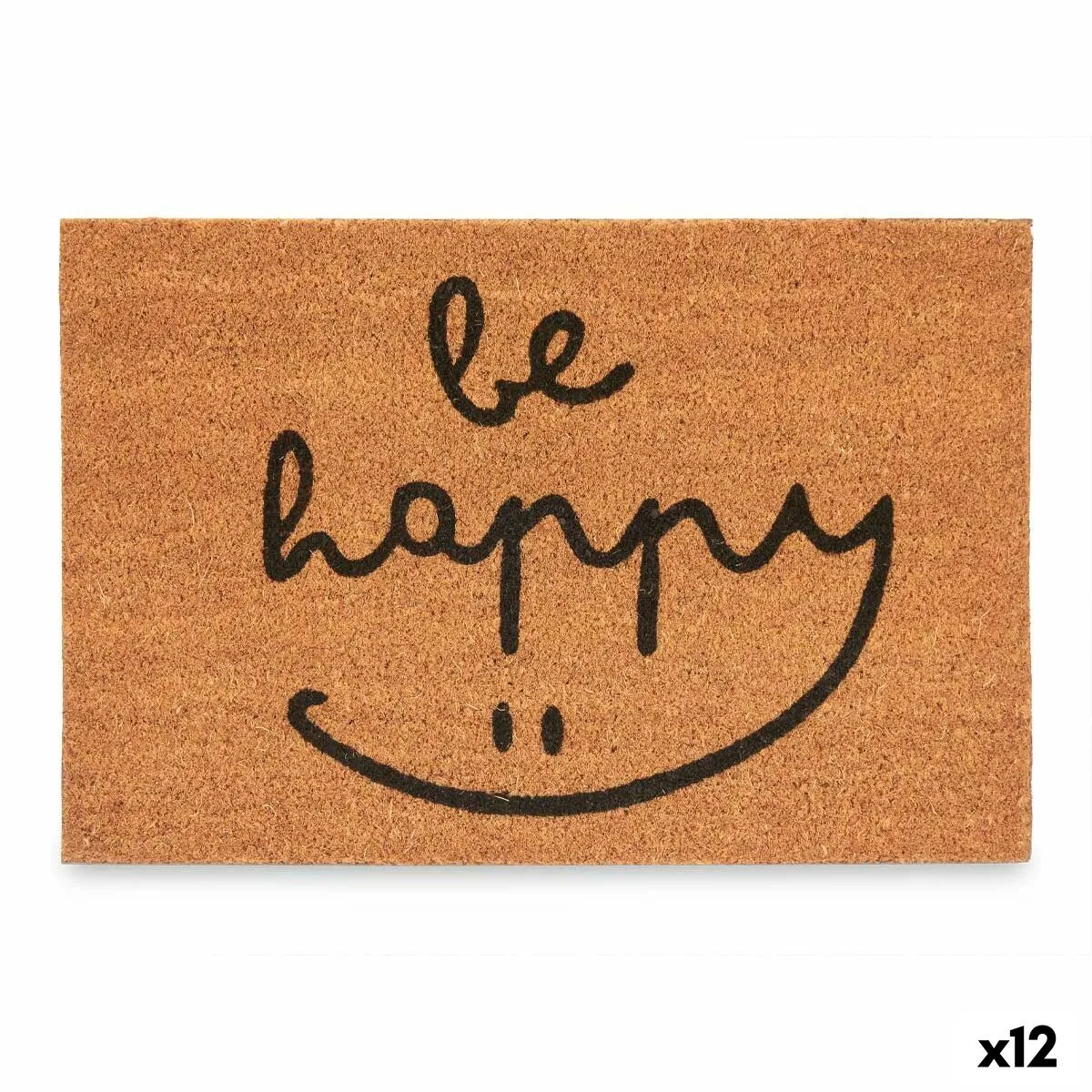 Zerbino Be Happy Naturale 60 x 1 x 40 cm (12 Unità)