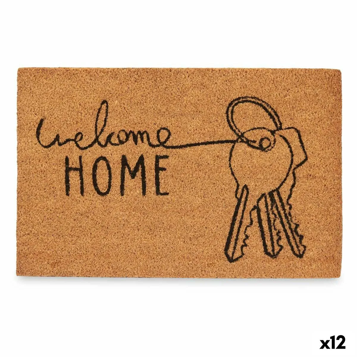 Zerbino Welcome Home Naturale 60 x 1 x 40 cm (12 Unità)