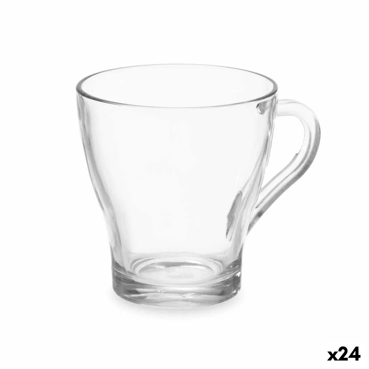 Tazza Trasparente Vetro 280 ml (24 Unità)