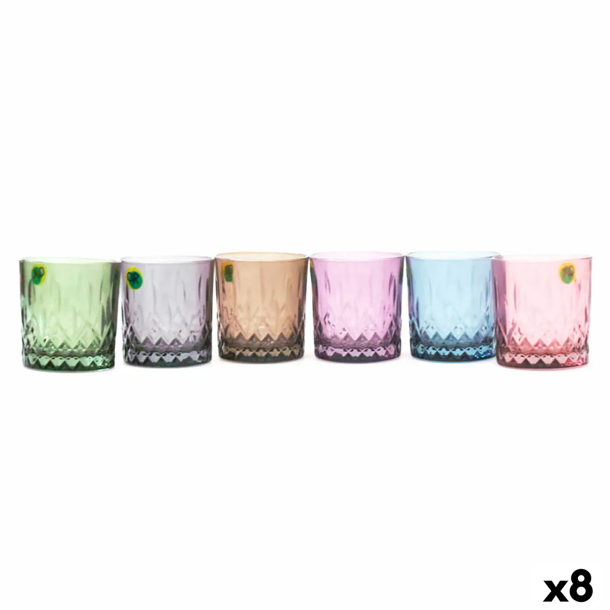 Set di Bicchieri LAV Odin Colori 6 Pezzi (8 Unità) (6 x 330 cc)