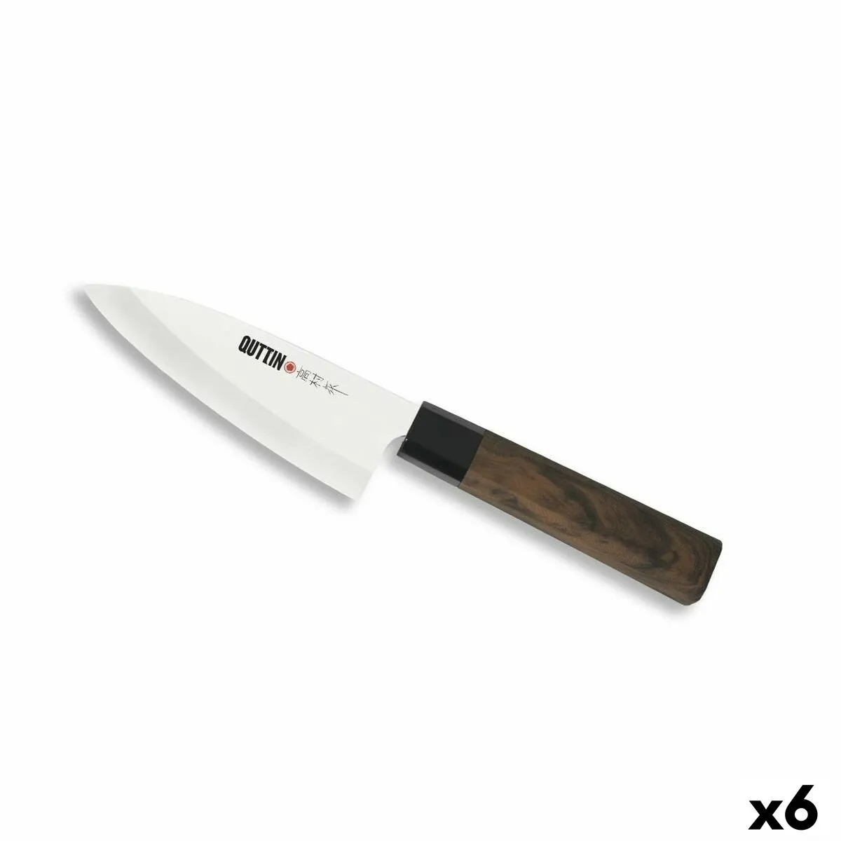 Coltello da Cucina Quttin Deba Takamura 11 cm (6 Unità)