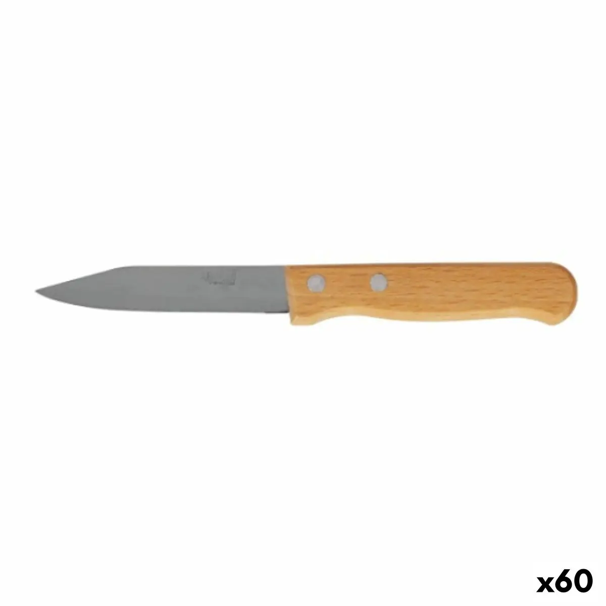 Coltello Spelucchino Quttin GR40764 Legno 8,5 cm (60 Unità)