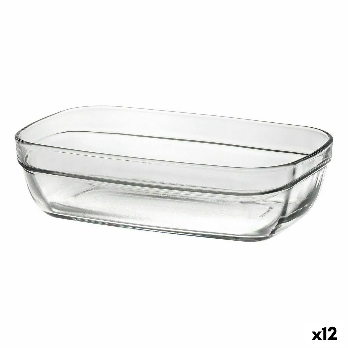 Teglia da Cucina Duralex Impilabile Rettangolare 370 ml 15 x 9,5 x 4 cm (12 Unità)