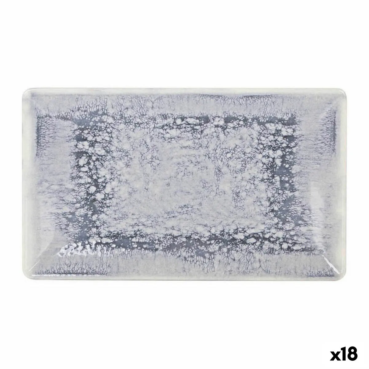 Teglia da Cucina La Mediterránea Adhara Rettangolare 25 x 15 x 2 cm (18 Unità) (25 x 15 cm)