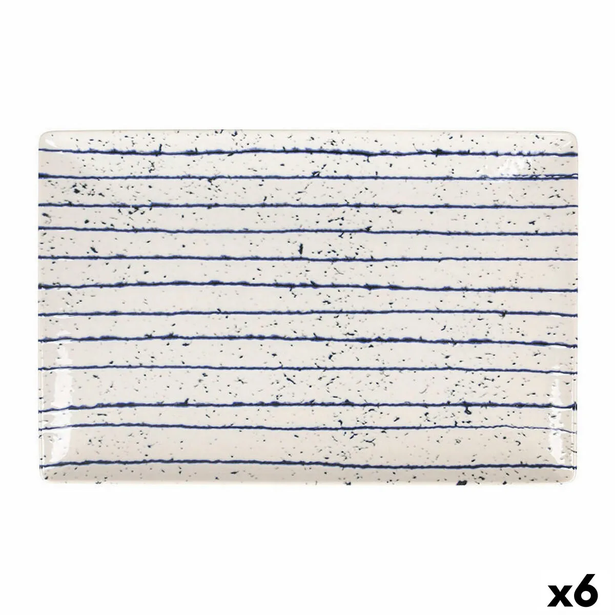 Teglia da Cucina La Mediterránea Arago Rettangolare 30 x 20 x 2,5 cm (6 Unità)