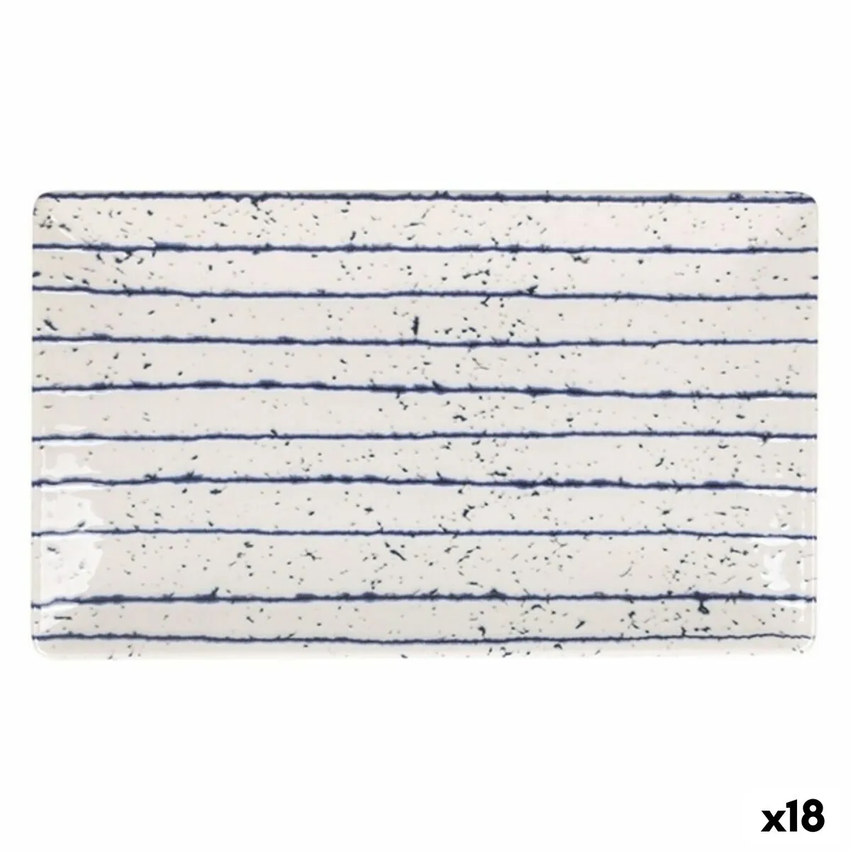 Teglia da Cucina La Mediterránea Arago Rettangolare 25,3 x 15 x 1,8 cm (18 Unità)