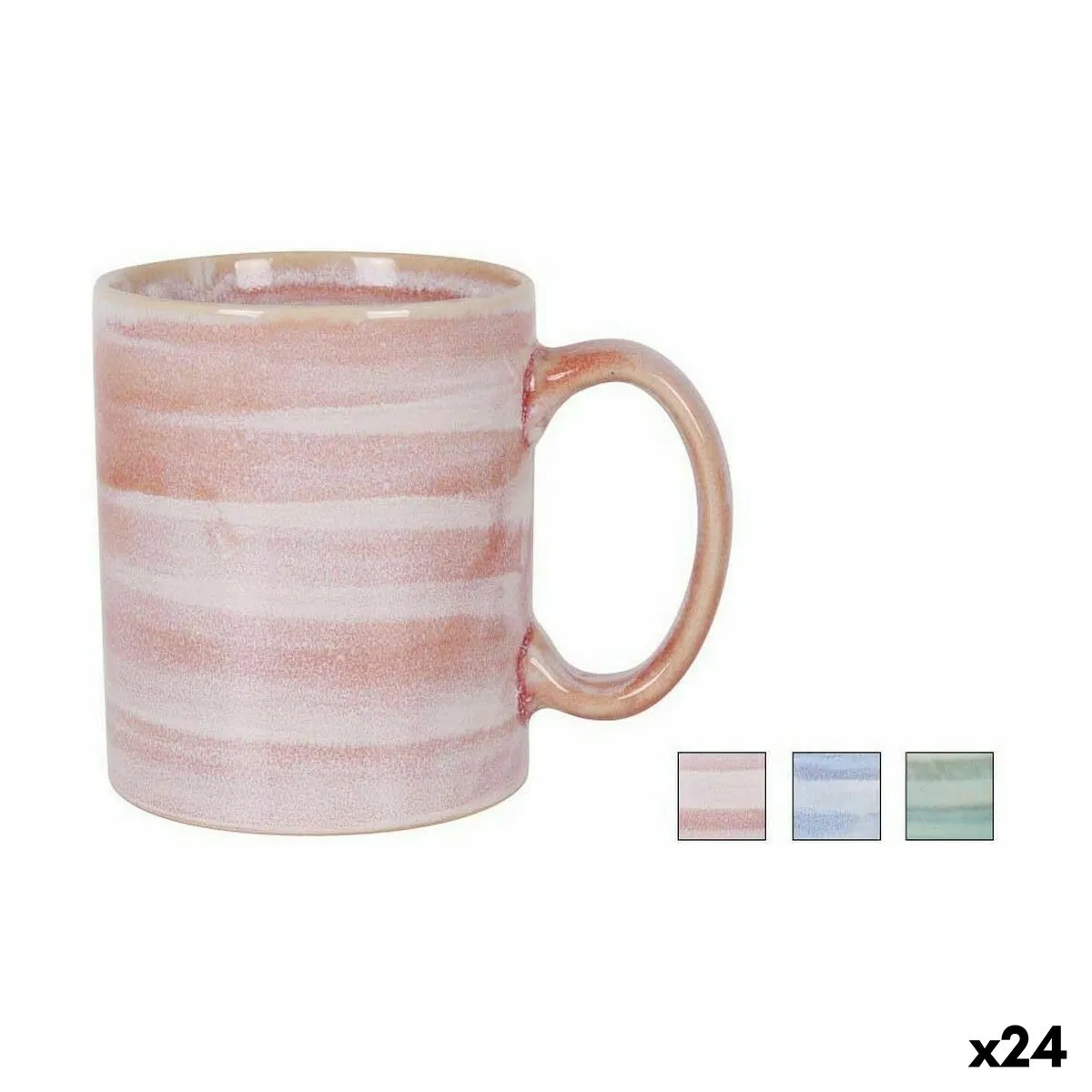 Tazza Mug La Mediterránea Cocolo 380 ml (24 Unità)