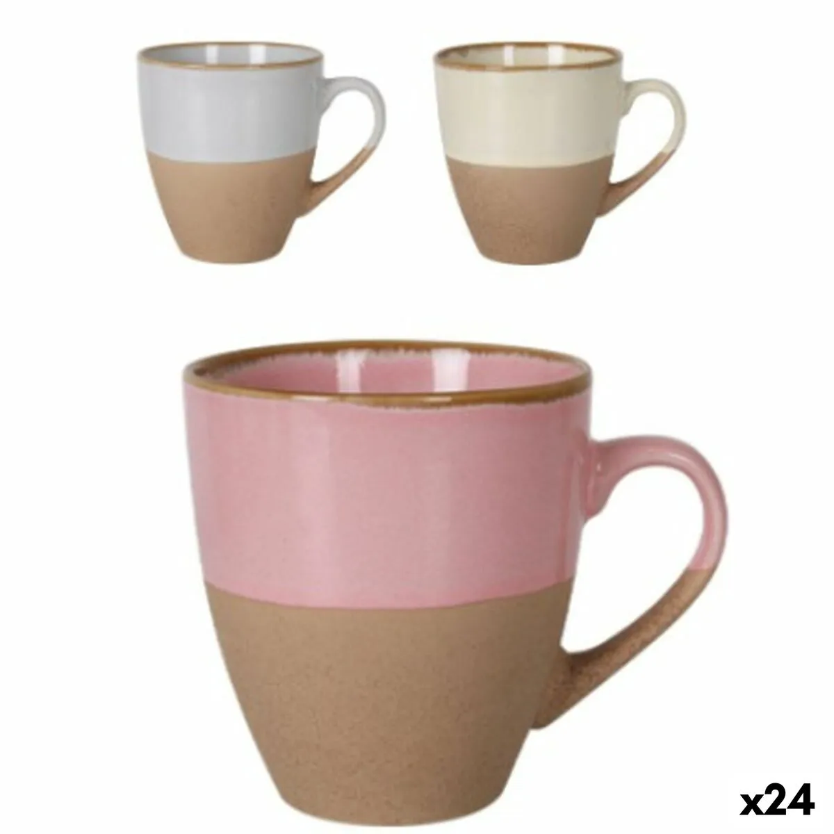 Tazza La Mediterránea Anelo 450 ml Ceramica (24 Unità)