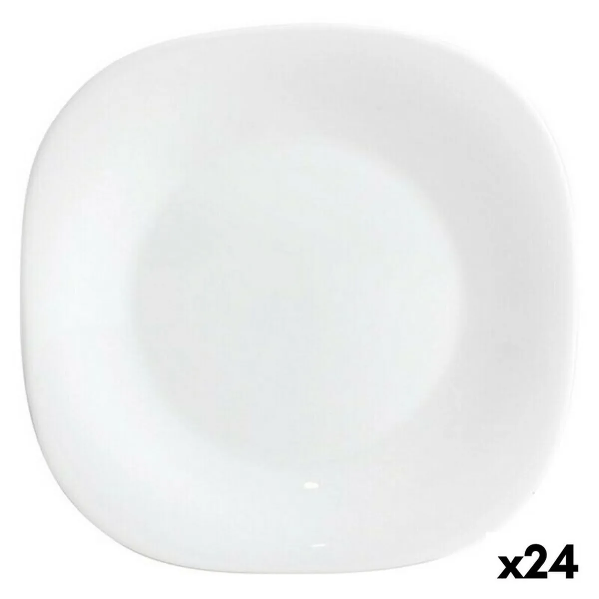 Piatto da Dolce Bormioli Parma 20 cm (24 Unità)