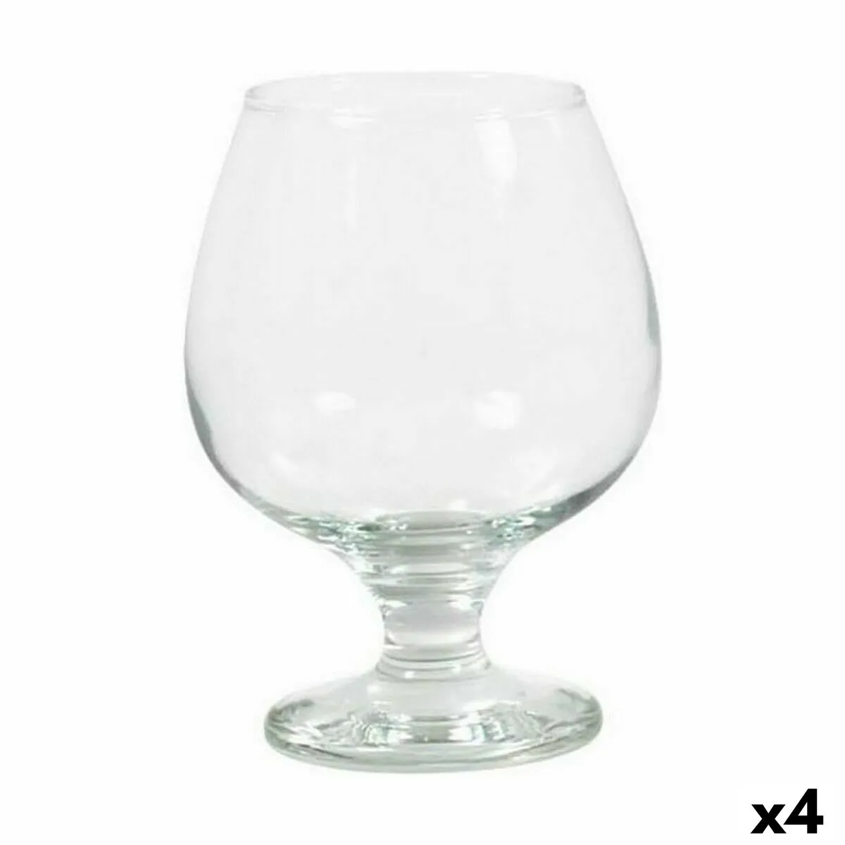 Set di Bicchieri LAV Misket Cognac 390 ml 6 Pezzi (4 Unità)