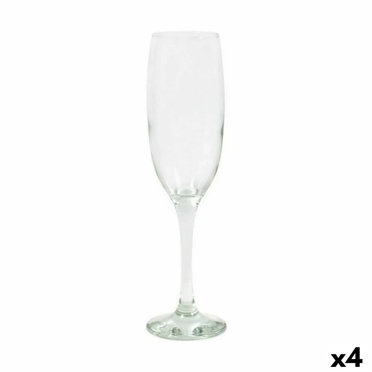 Set di Bicchieri LAV Venue Champagne 6 Pezzi 220 ml (4 Unità)