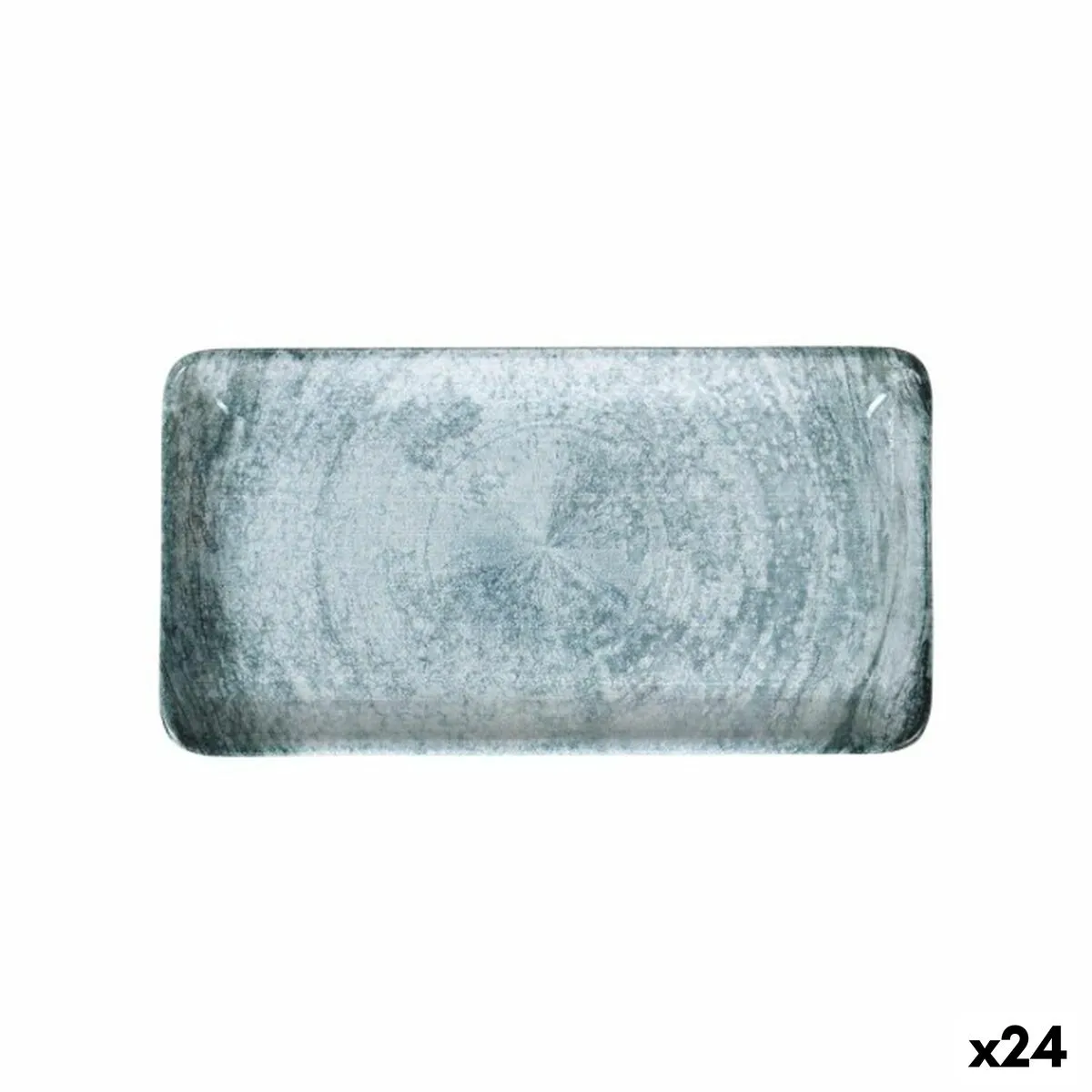 Teglia da Cucina La Mediterránea Dalian Rettangolare 22,5 x 12 x 2,5 cm (24 Unità)