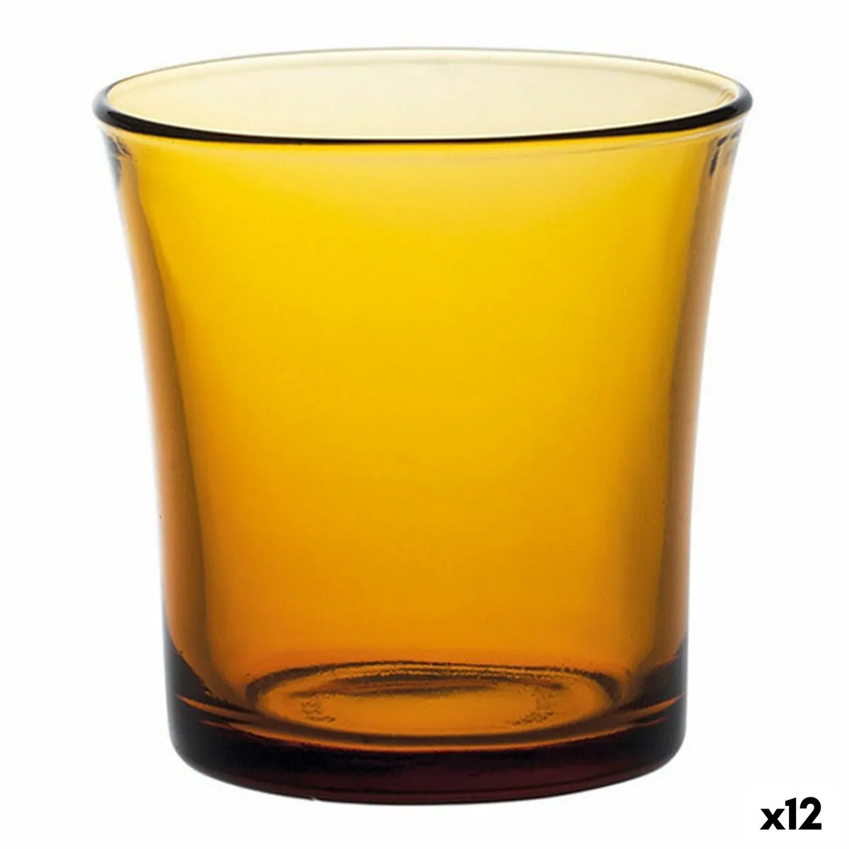 Set di Bicchieri Duralex Lys Ambra 6 Pezzi 210 ml (12 Unità)