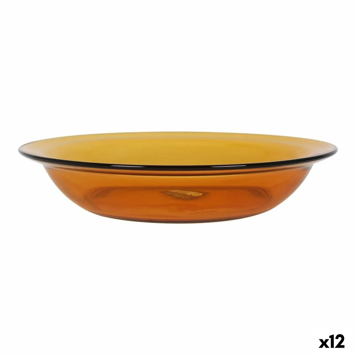 Teglia da Cucina Duralex Lys Ambra Ø 28 cm (12 Unità)