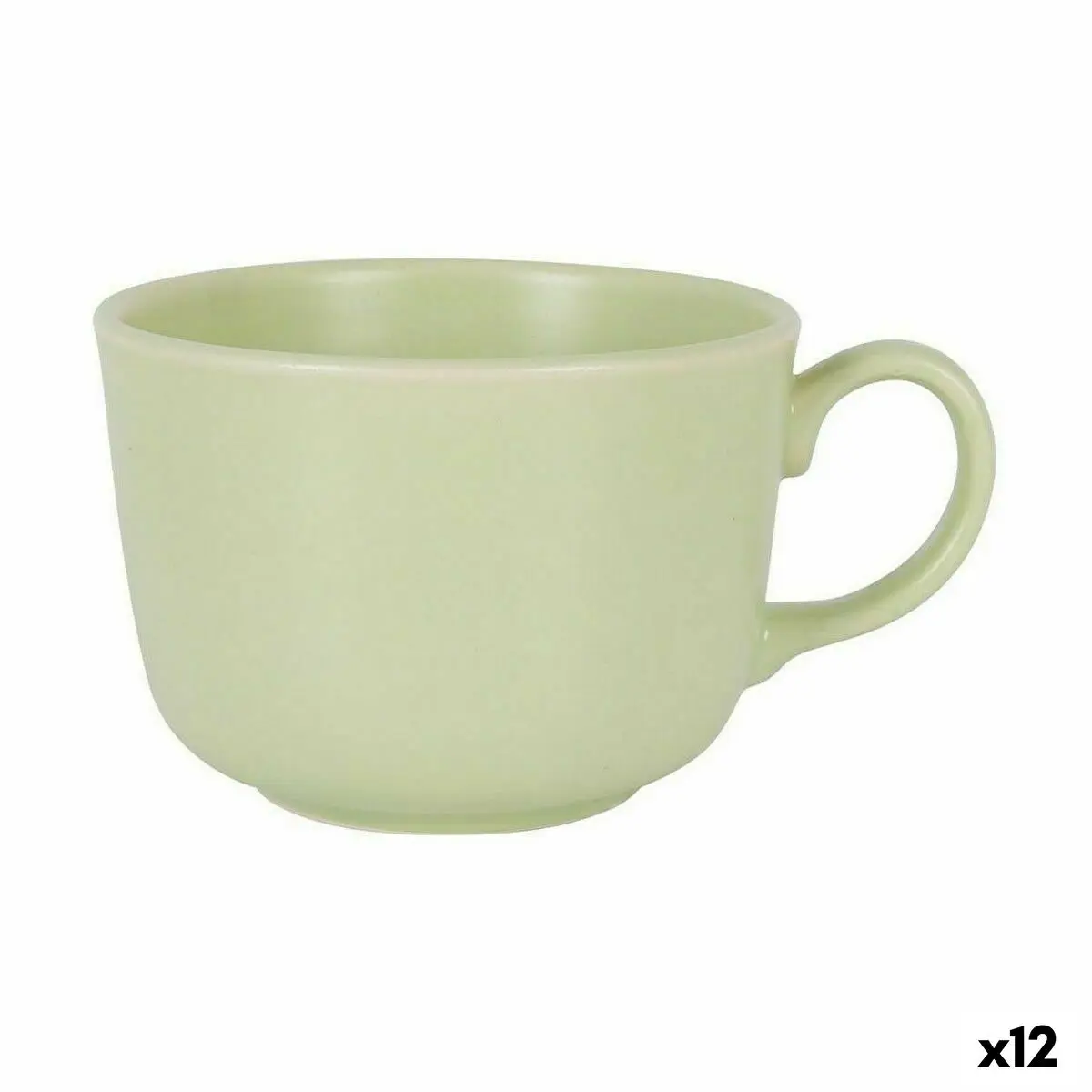 Tazza Alfares   Verde 475 ml (12 Unità)