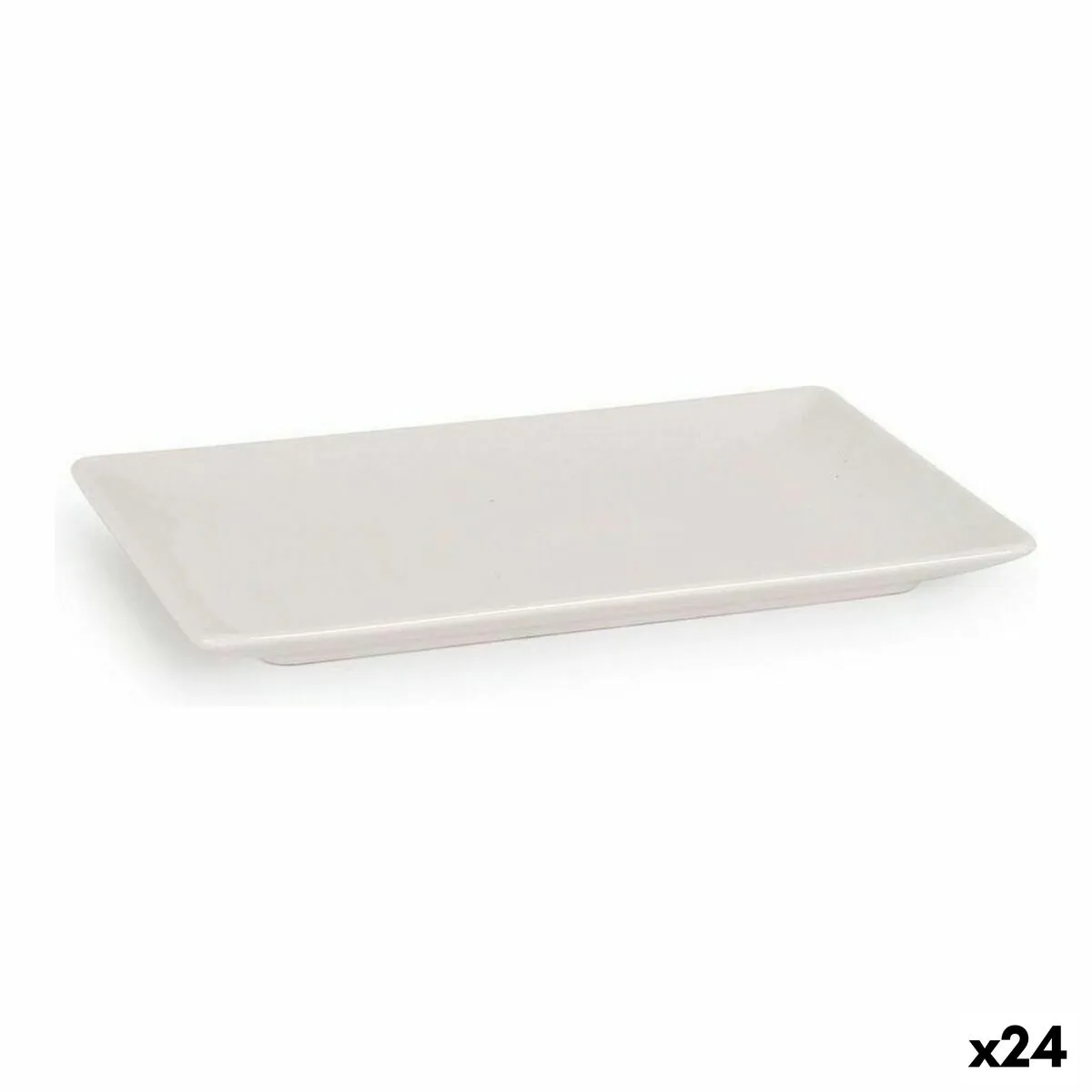 Teglia da Cucina La Mediterránea Elite Rettangolare 13 x 20 x 2 cm (24 Unità) (13 x 20 cm)