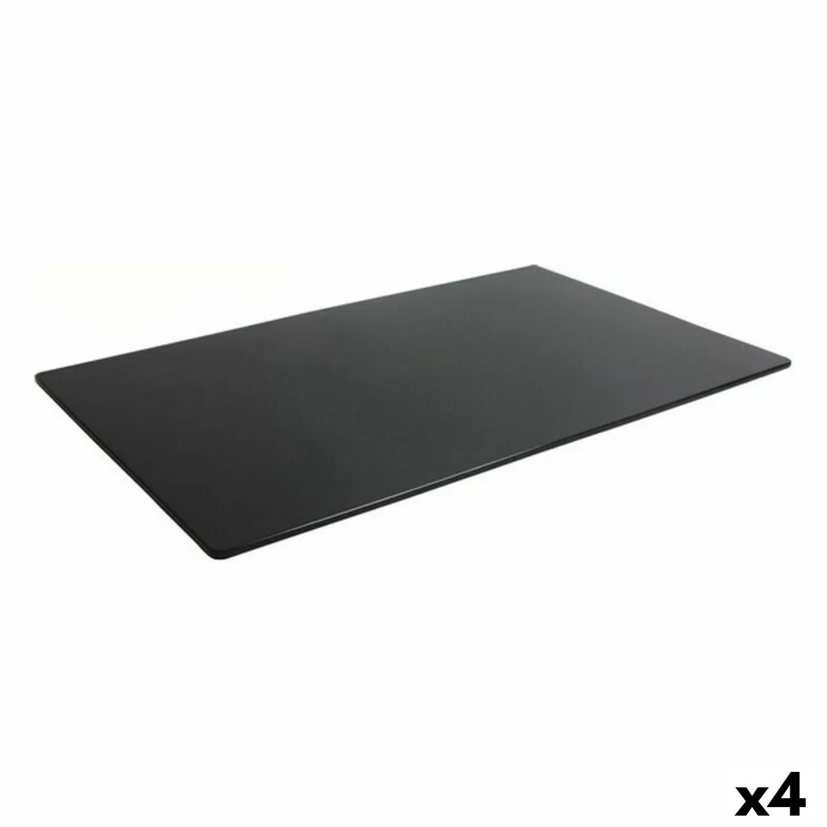 Vassoio per aperitivi Viejo Valle Bayahibe Nero Melammina 53 x 32,5 x 0,6 cm (4 Unità)