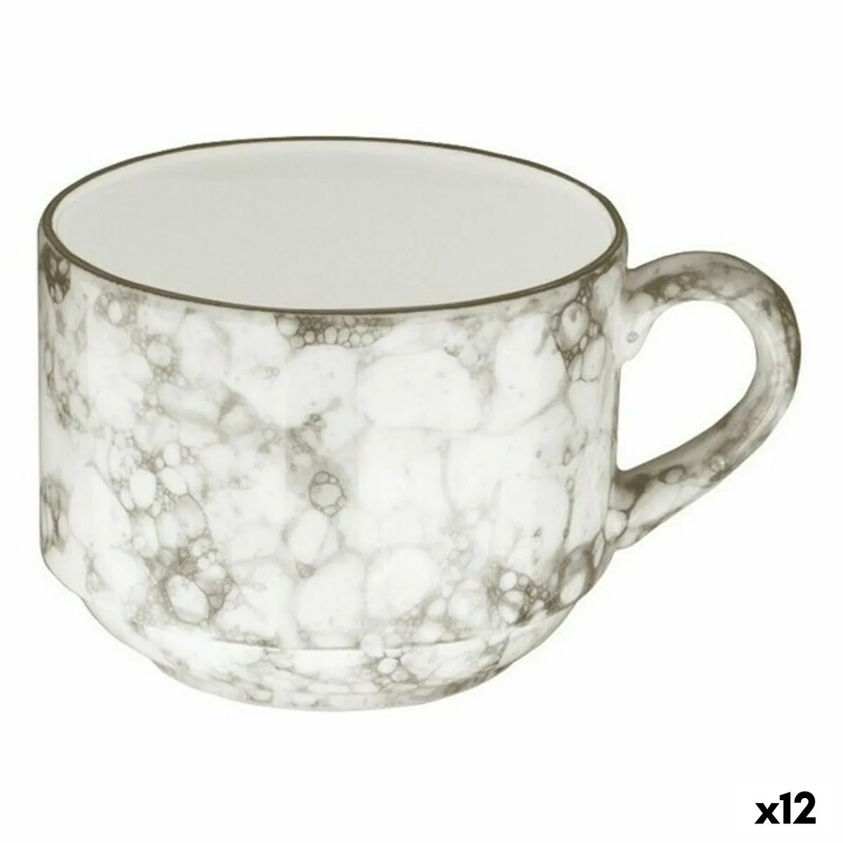 Tazza Viejo Valle Rocks Porcellana 90 ml Marrone (12 Unità)