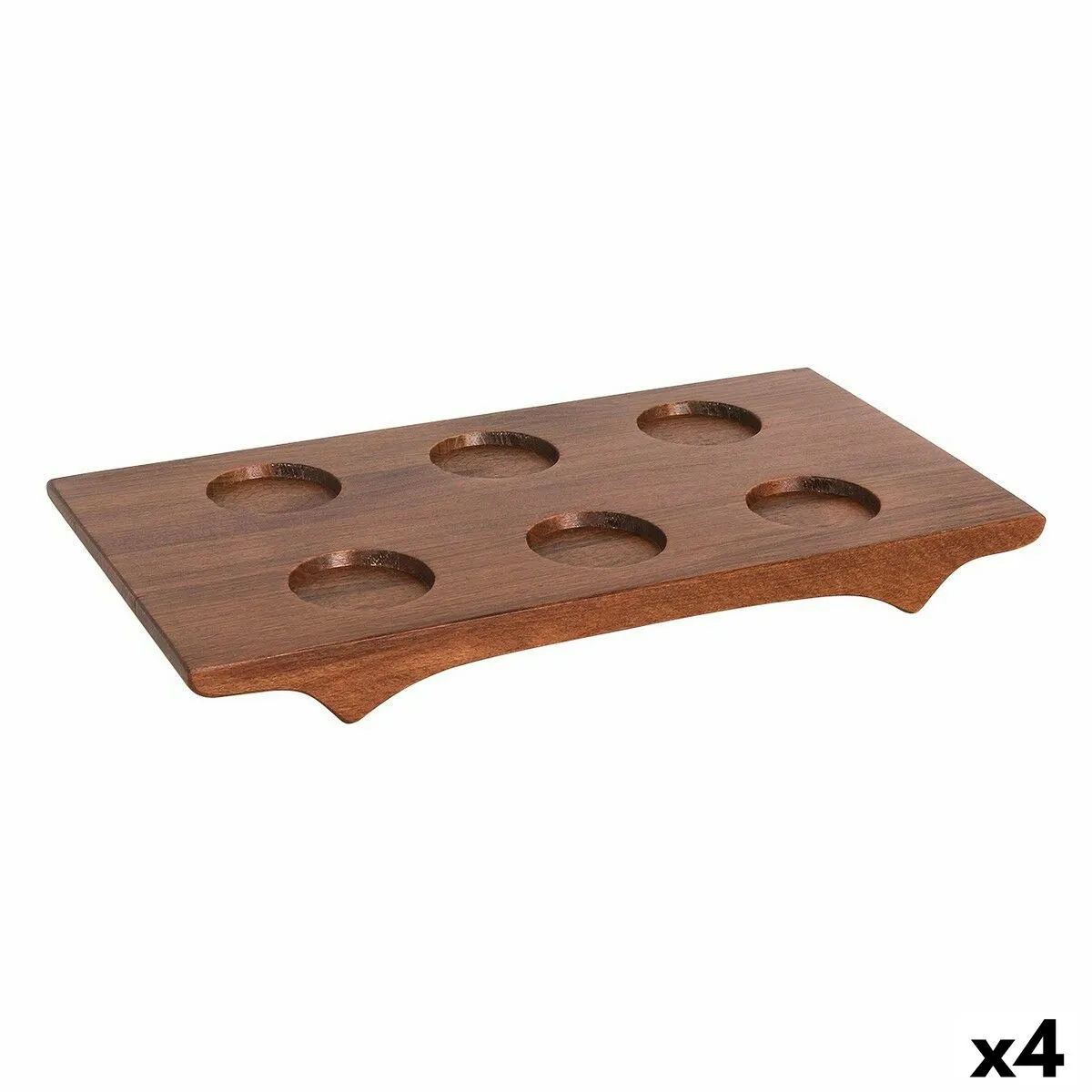 Supporto Inde Mood Rovere Legno 31,5 x 17 x 3 cm (4 Unità)