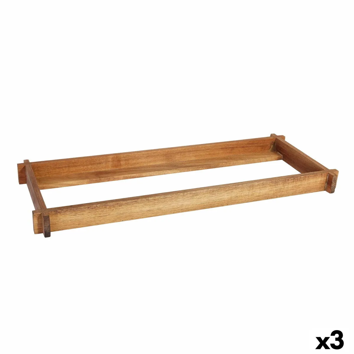 Supporto Viejo Valle Acacia 53 x 16,2 x 4 cm (3 Unità)