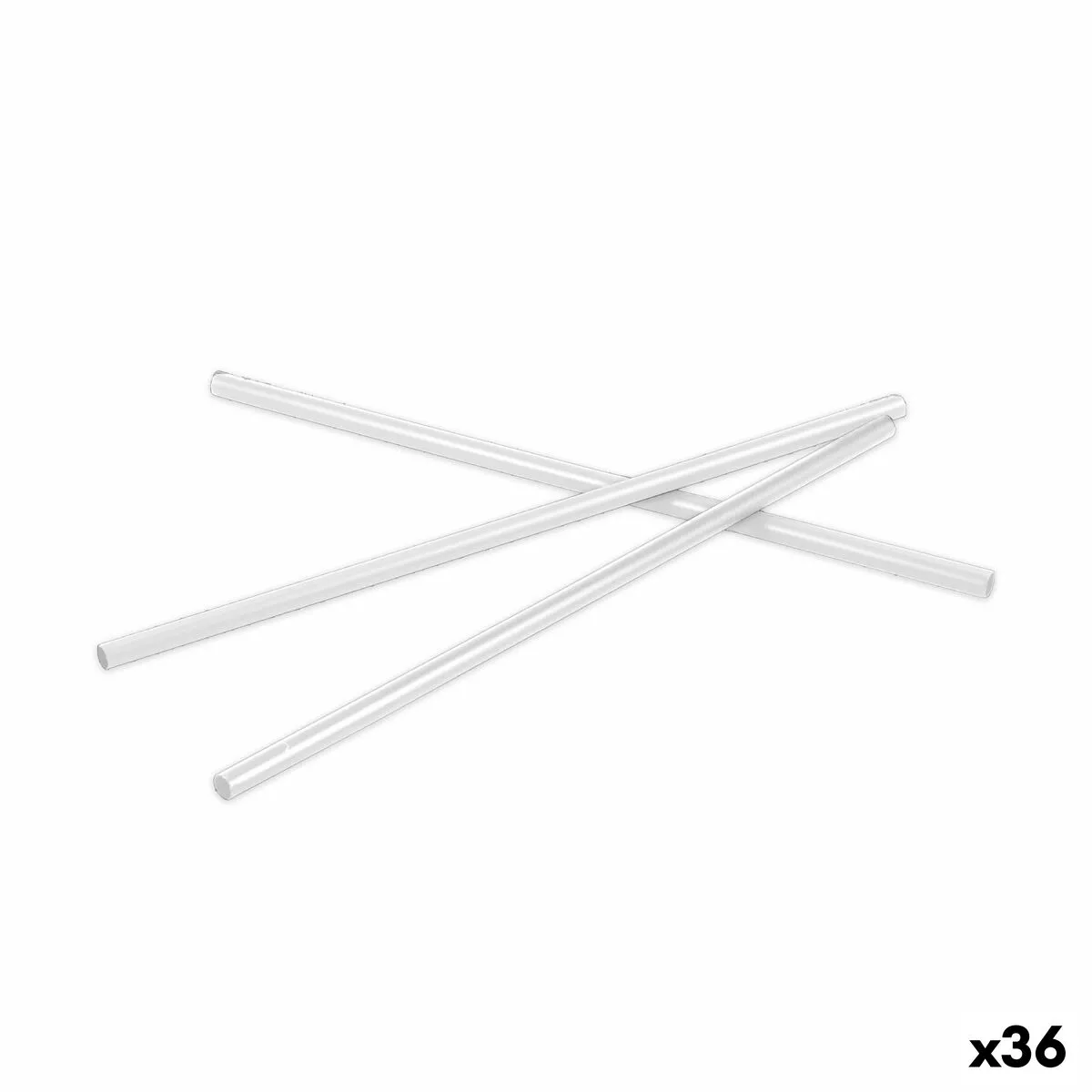 Cannucce Riutilizzabili Algon Trasparente Plastica 36 Unità 22 cm 6 mm