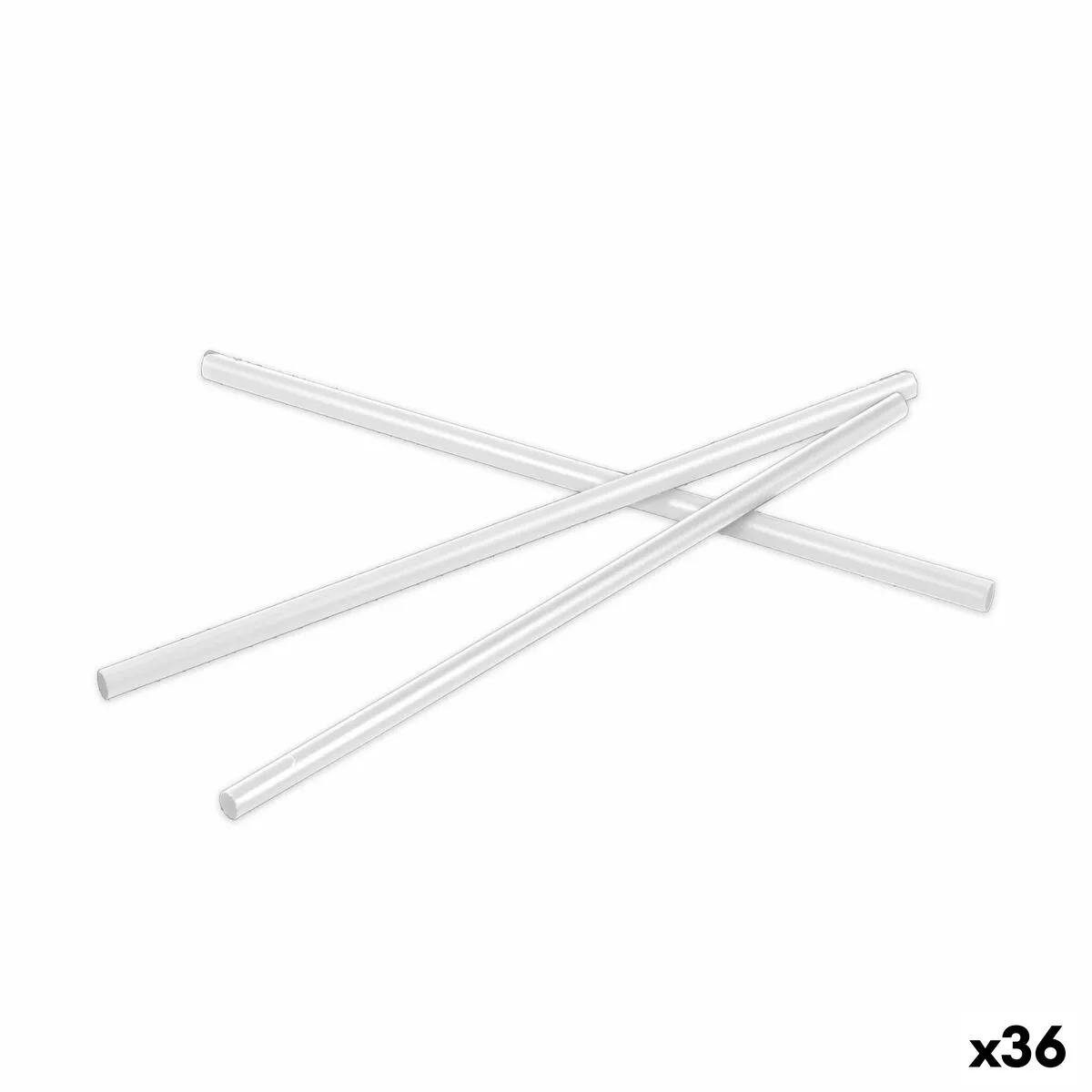 Cannucce Riutilizzabili Algon Trasparente Plastica 36 Unità 22 cm 8 mm