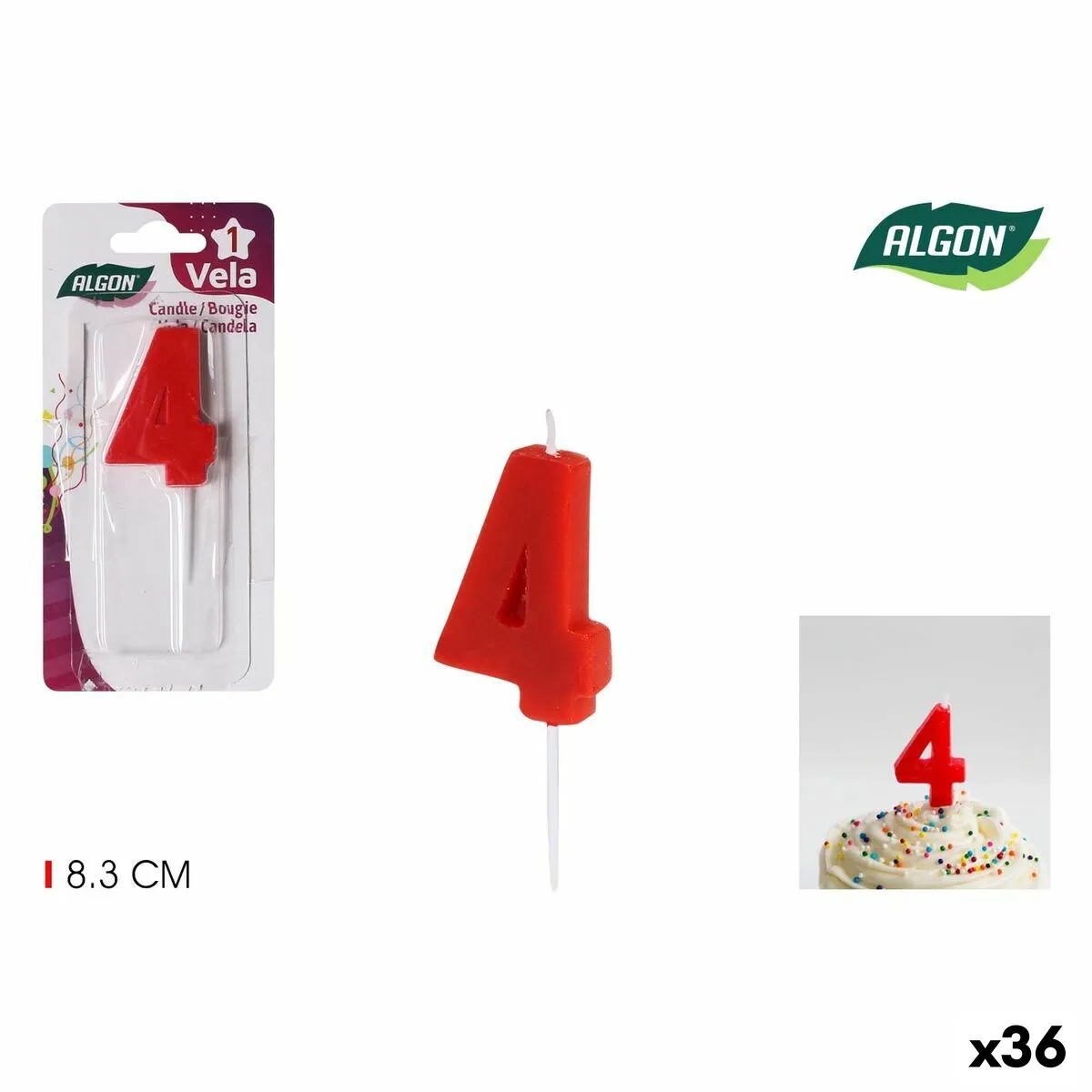 Set di Candele Algon (36 Unità)