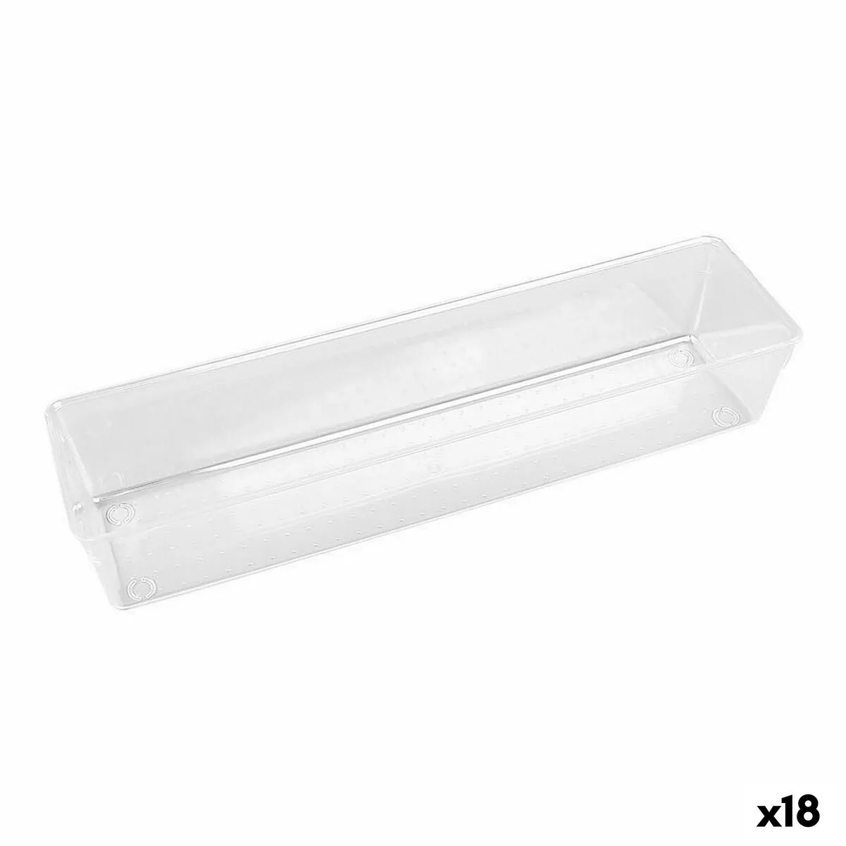 Secchio organizzatore Confortime polistirene 41 x 10 x 8 cm (41 x 10, 4 x 8,2 cm)