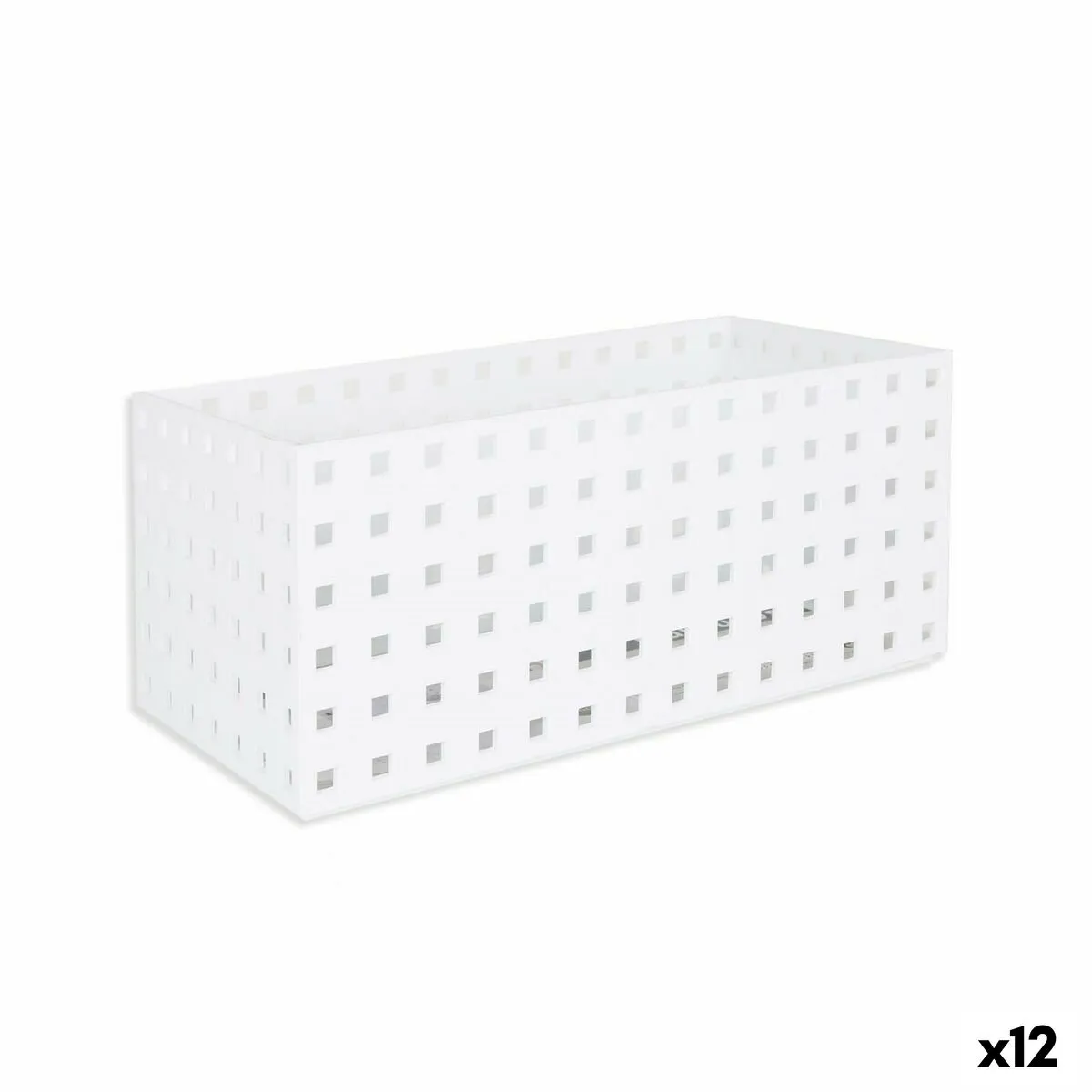 Contenitori per Cassetti Confortime Bianco 27,5 x 13,5 x 12,2 cm (12 Unità)