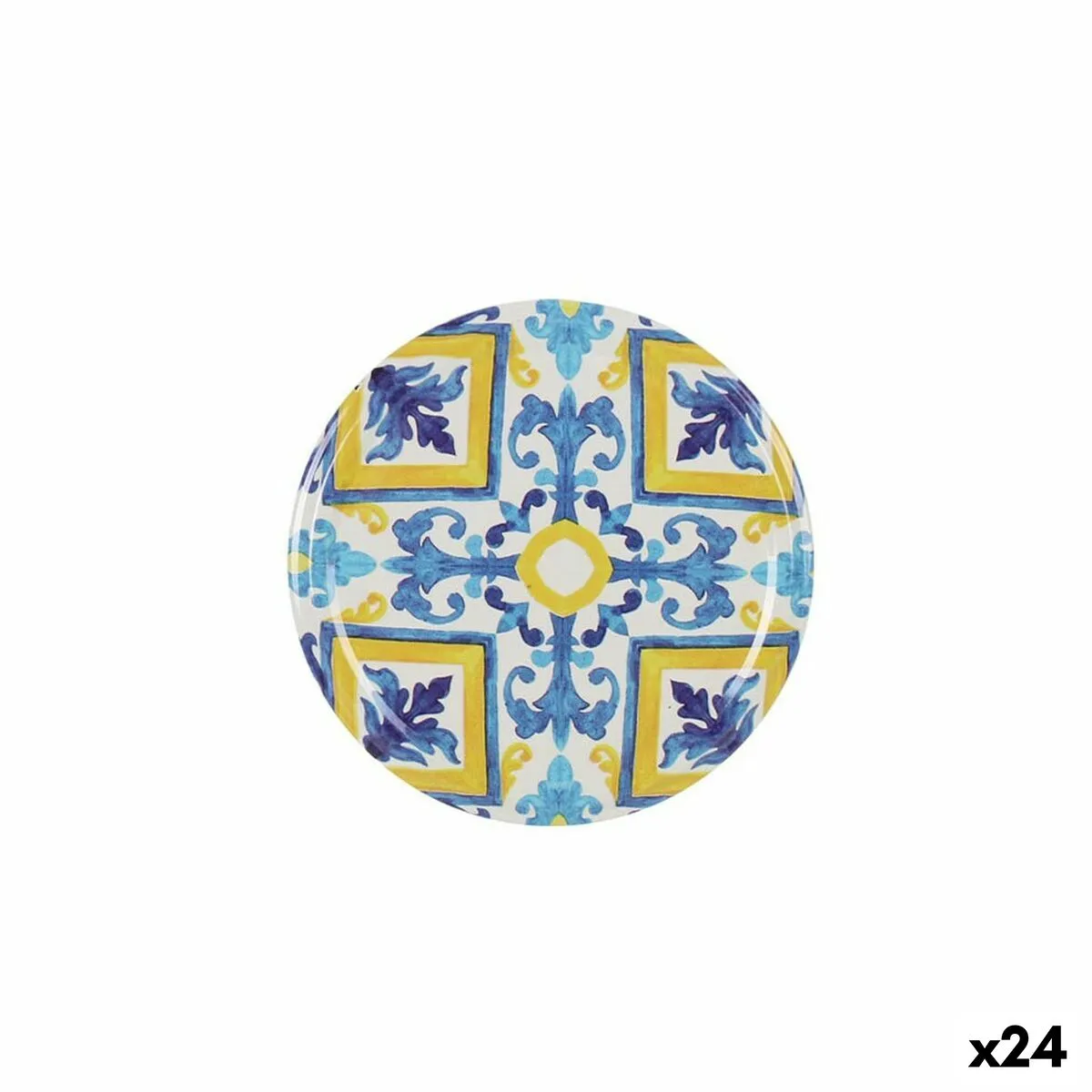 Set di coperchi Sarkap   Mosaico 6 Pezzi 7 x 0,8 cm (24 Unità)