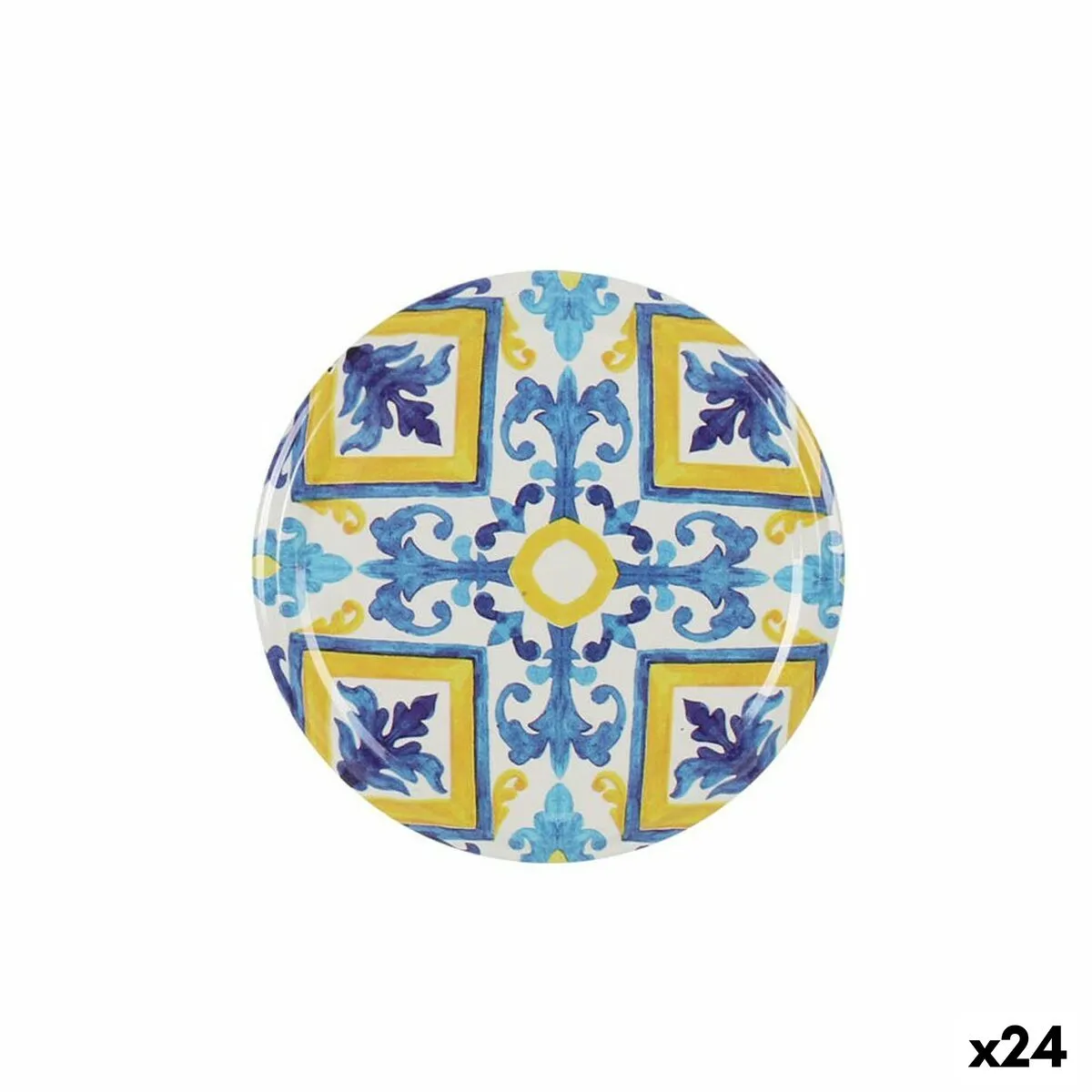 Set di coperchi Sarkap   Mosaico 6 Pezzi 8 x 0,8 cm (24 Unità)