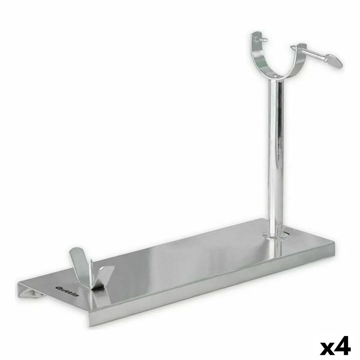 Porta Prosciutto in Acciaio Inox Quttin 108689 (49 x 16 x 3 cm) (4 Unità)