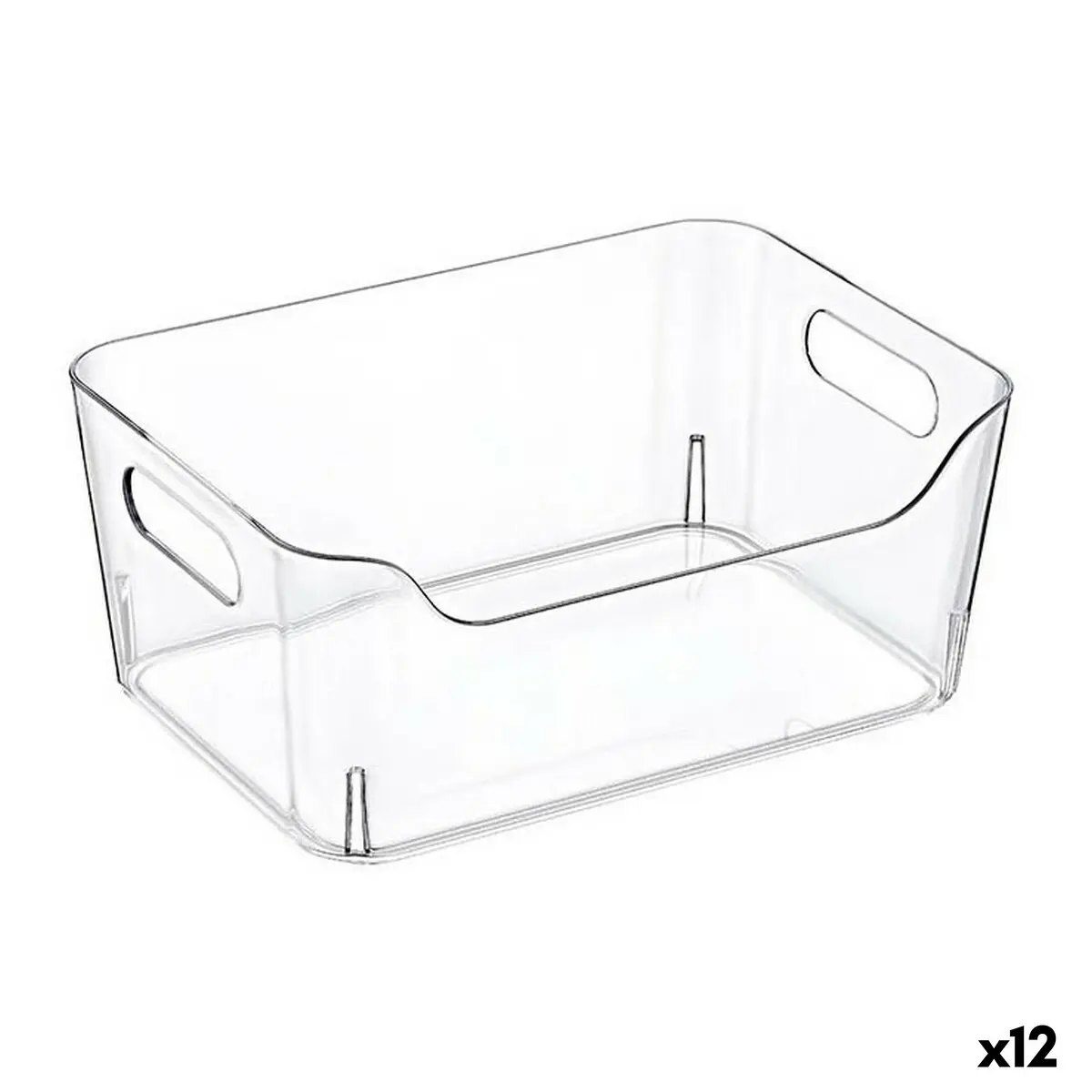 Contenitore per Sistemare Multiuso Quttin 22,5 x 16 x 9,5 cm (12 Unità)