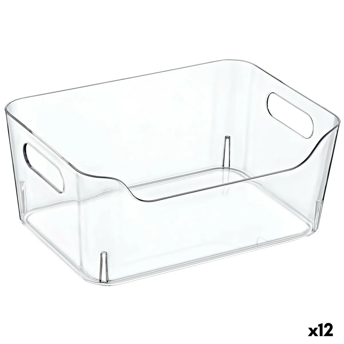 Contenitore per Sistemare Multiuso Quttin 27 x 19 x 11,5 cm (12 Unità)