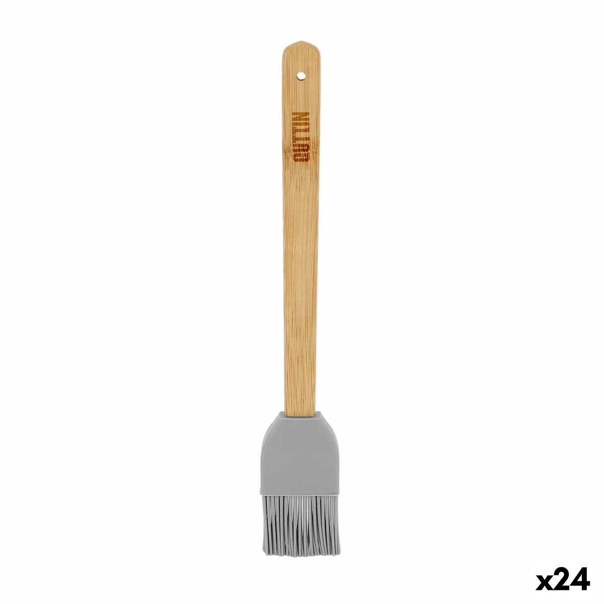 Pennello da Cucina Quttin Bambù 30 x 8 x 1,5 cm (24 Unità)