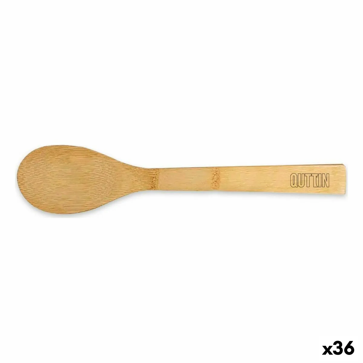 Cucchiaio Quttin Bambù 30 x 6,2 x 0,8 cm (36 Unità)