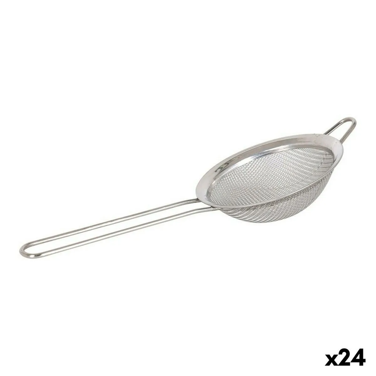 Colino in Acciaio Inox Quttin Acciaio inossidabile (24 Unità) (8 cm)