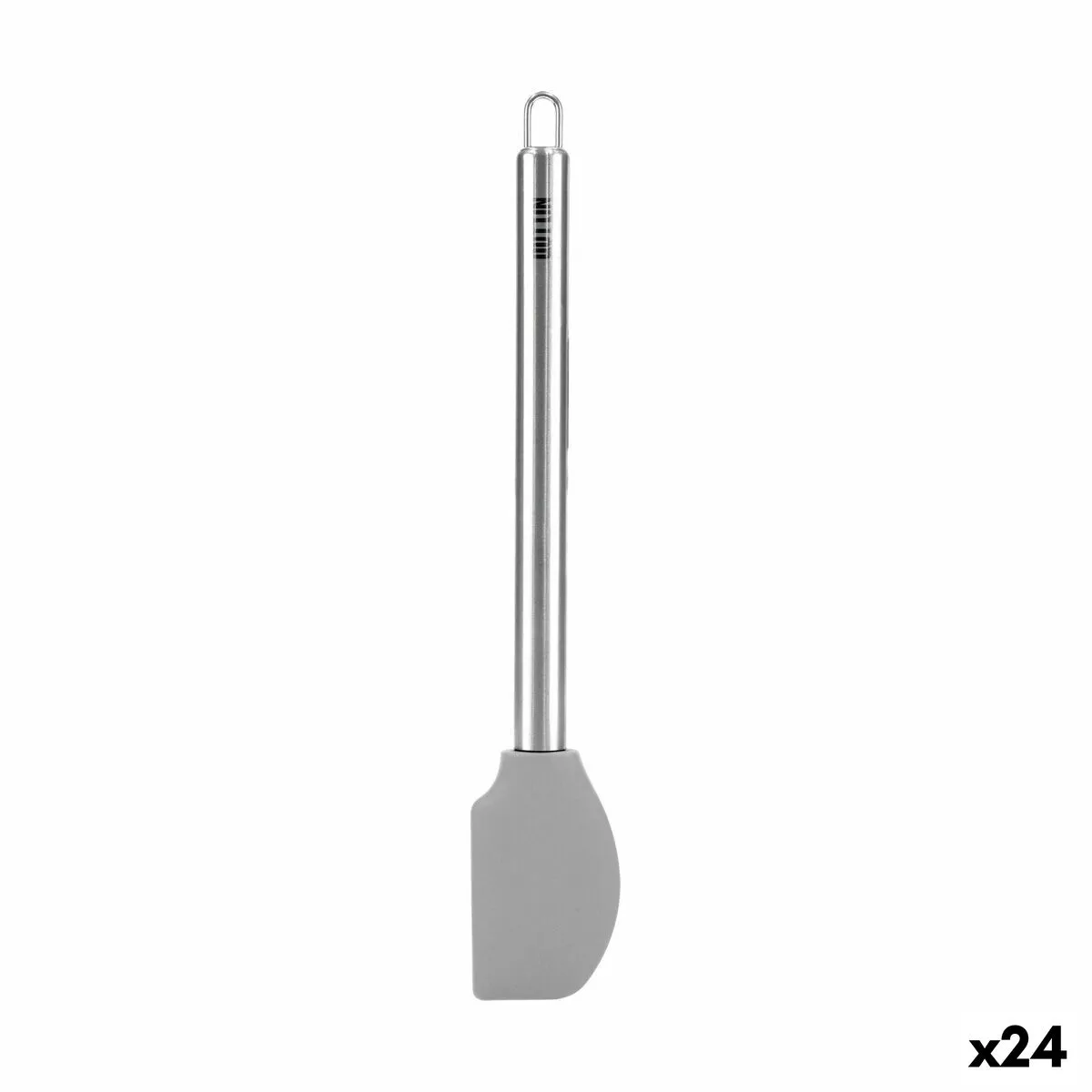 Spatola per Piastra Quttin Silicone Acciaio inossidabile Acciaio 32,7 x 5,3 cm (24 Unità)