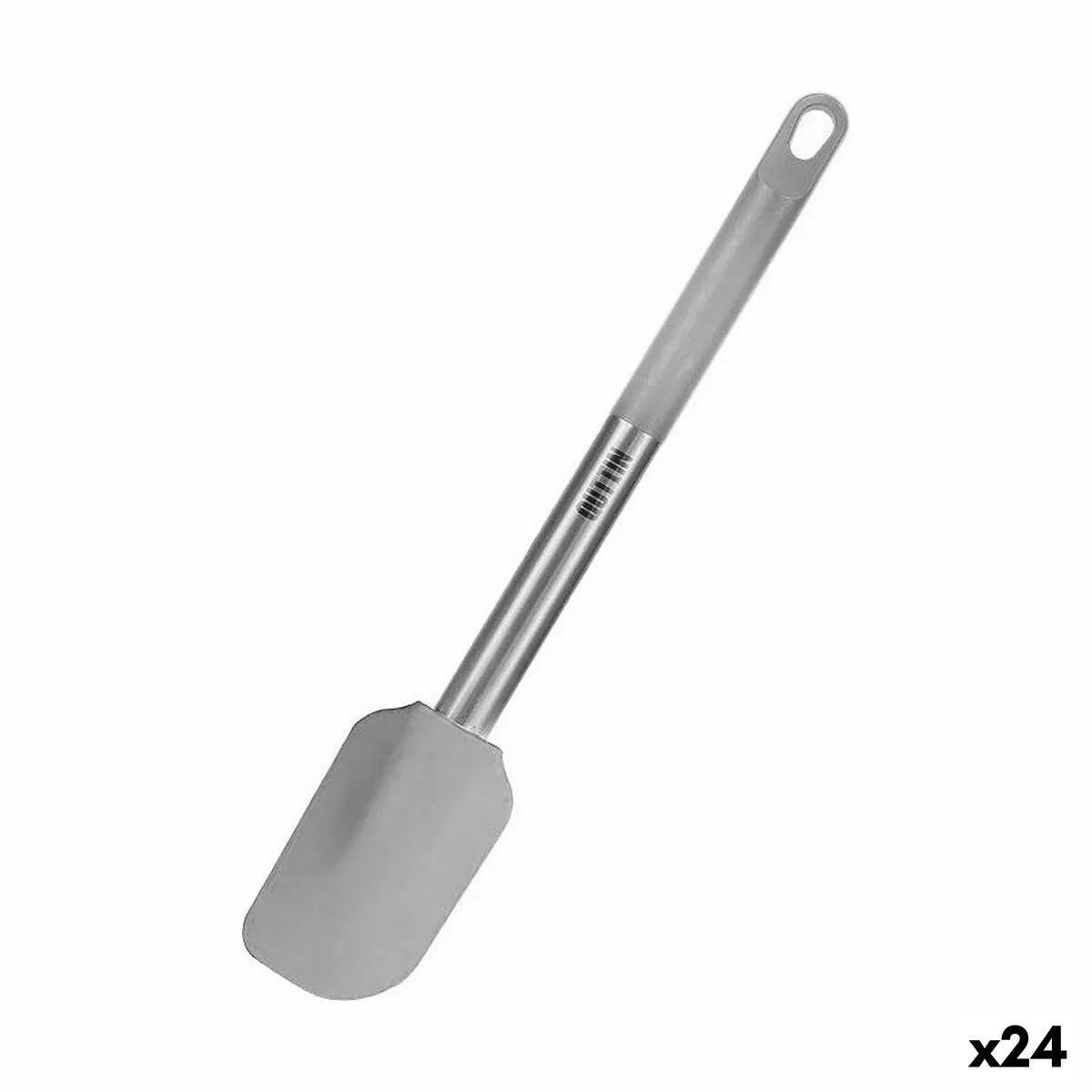 Schiumarola Quttin Grigio Silicone Acciaio 29 x 5 cm